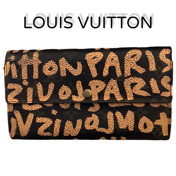 Louis Vuitton LIMITED EDITION Stephen Sprouse Graffiti Porte-Monnaie Long Wallet - Picture 1 of 11